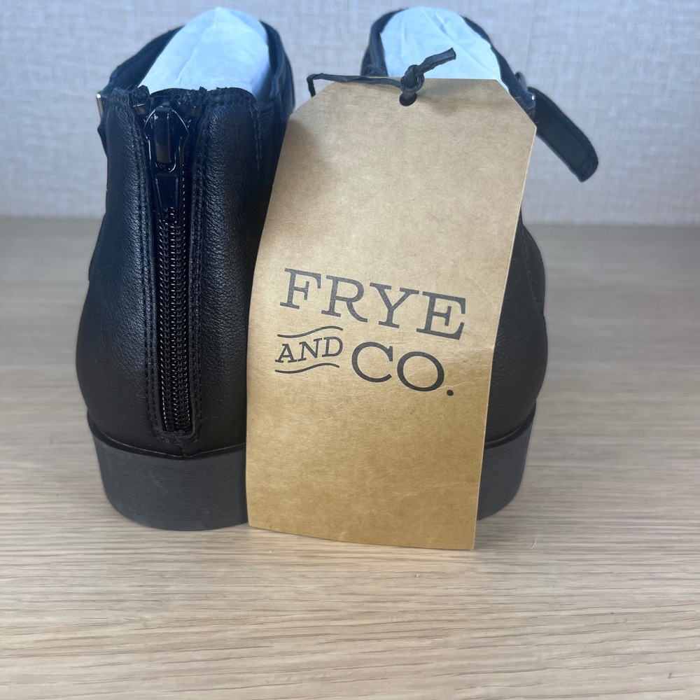 Frye and Co Tallu Black Strappy Gladiator Sandals Square Toe Size 11 - Picture 4 of 11